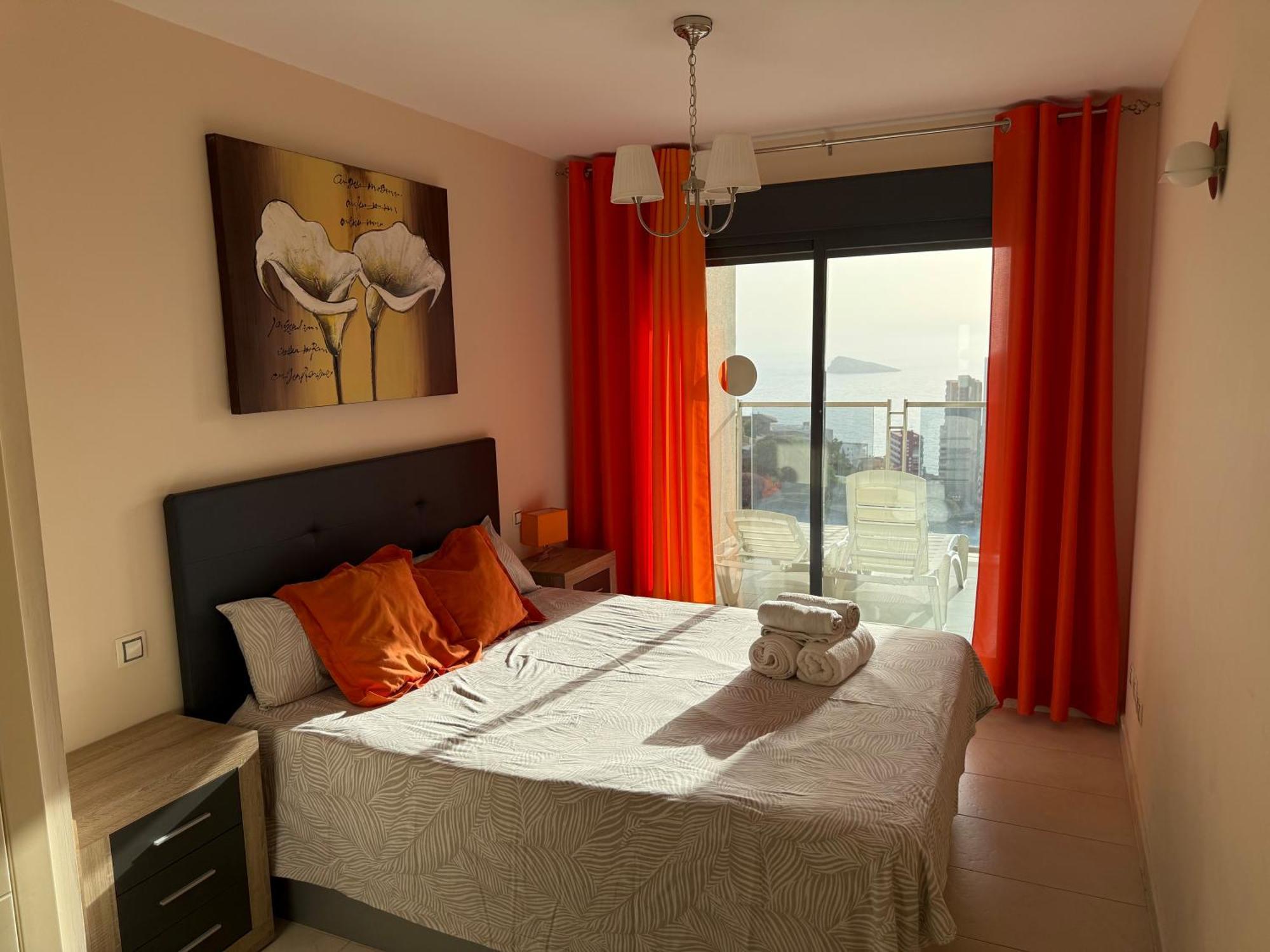 Beautiful Apartment Near Beach With Panoramic Sea-View Benidorm Exterior foto
